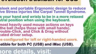 ITAC Evolution Trackball for USB: Benefits of an Ergonomic Trackball