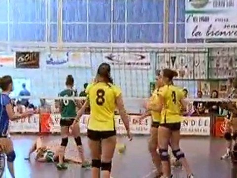 Volley N3F : Les Landes Genusson - Nantes, 1 set à 3