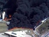 Massive blaze engulfs Texas chemical plant