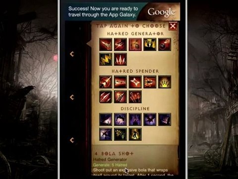 Diablo III Armory (iPhone App) Walkthrough par Onetwo