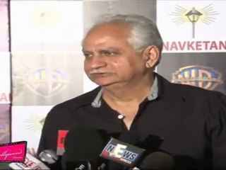 Ramesh Sippy At Devanand's 'Chargsheet' Movie's Premier