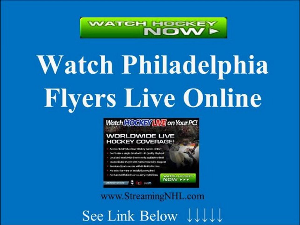 Watch Flyers Game Online | Philadelphia Flyers Live Streaming NHL