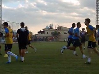 Πρώτη προπόνηση Ρόνι Λέβι2