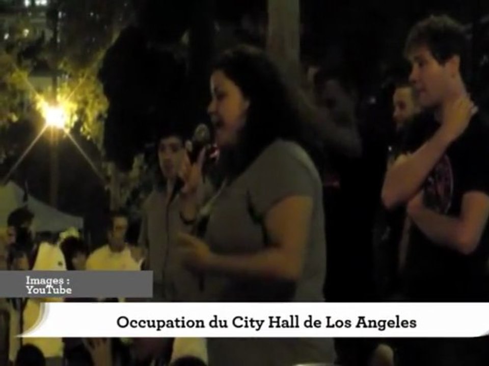 Le mouvement "Occupy Wall Street" se répand à Los Angeles