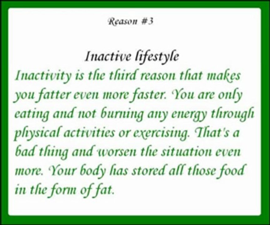 Weight loss explained introduction