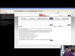 La Commune : créer une liste automatique (Communiqués de presse)