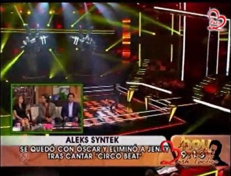 Mark Tacher en Hoy Hablando de Las Batallas 10/3/11