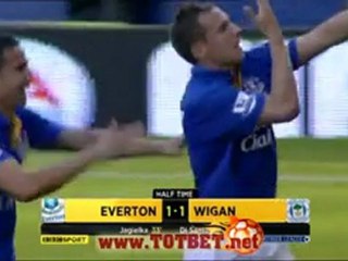 Эвертон - Уиган (3-1) 17.09.2011