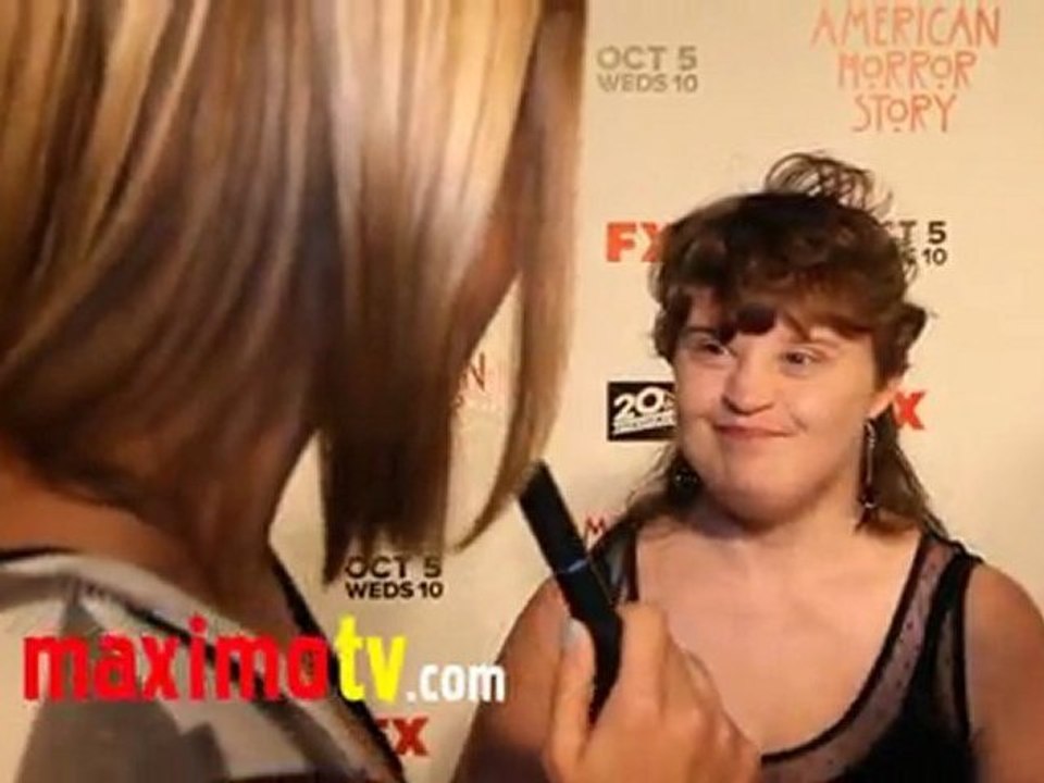 Jamie Brewer Interview at "American Horror Story" Premiere Screening