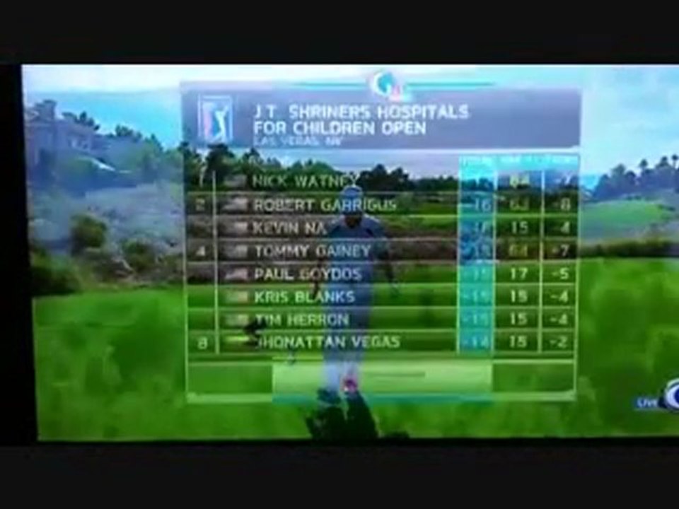 Kevin Na Whiffs his driver