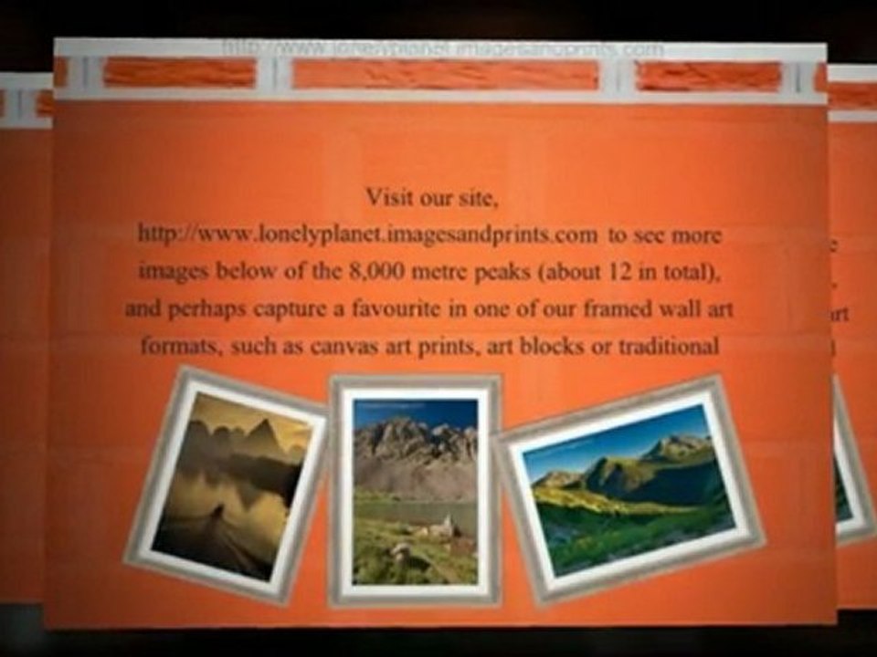 Framed Pictures Of The World's Highest Peaks