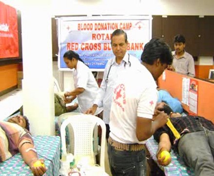 KOTAK MAHINDRA BANK BLOOD DONATION ON 11-09-09 AT VIJAYAWADA- RED CROSS VIJAYAWADA