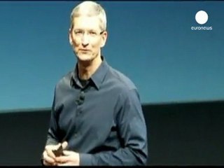 Apple, la prima volta sul palco di Tim Cook