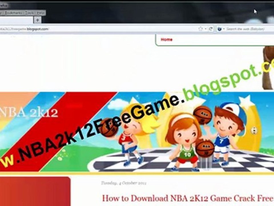 Download NBA 2K12 Free pc Full game + Crack by 3DM