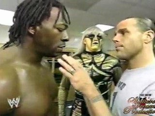 Goldust & Booker T Confront HBK - Raw - 7/29/02