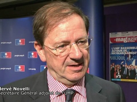 UMP - Hervé Novelli - Association des Elus Régionaux de France