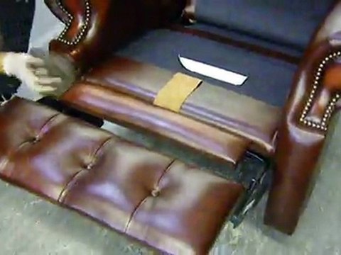 Usine en Angleterre fabrique Chesterfield Canapes en 100% cuir