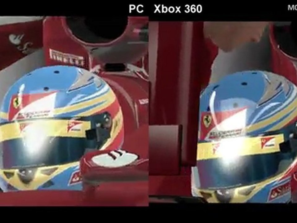 F1 2011 - PC vs Xbox 360 - Graphics Comparison