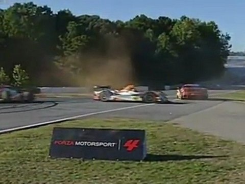 ALMS, Road Atlanta 2011 - GT,LMPC Accident