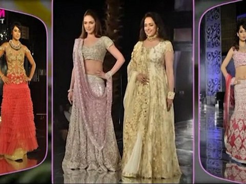 Kangana, Esha & Sameera Reddy walk the ramp @ IBW 2011
