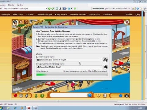 Sanalika Bedava Saç Modeli Hilesiii... Mutlaka İzleyinnn