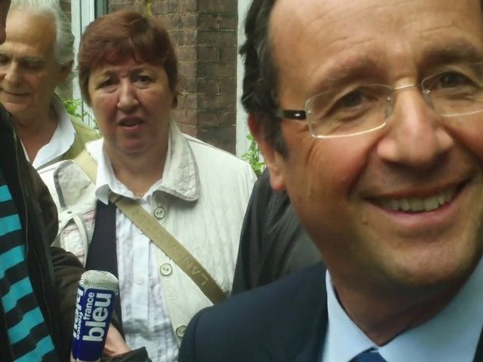 Question à François Hollande - Rouen - 051011