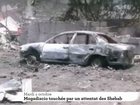 Somalie : Mogadiscio frappée par un attentat des Shebab