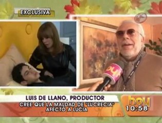 Luis de Llano Habla sobre Lucia Mendez  (HOY)