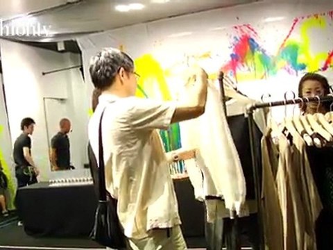 Blue Man Group at Theory Boutique Opening in Aoyama, Tokyo