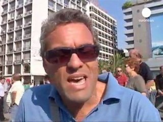 Violence erupts in Athens during Greek strike