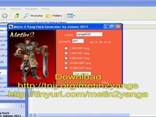 Free Metin 2 Yang Generator 2011 WORKING WORKS - Fast - NO PASSWORD