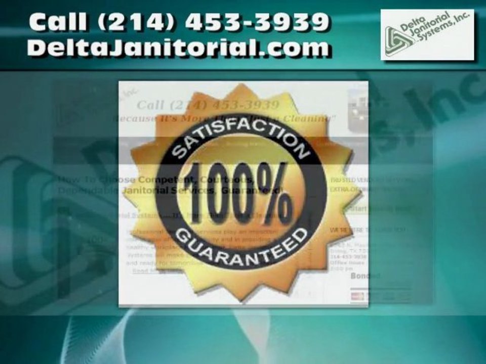 Cleaning Services Dallas Texas – Delta Janitorial Systems