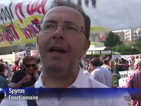 La Grèce en grève, manifestations à Athènes contre l'austérité
