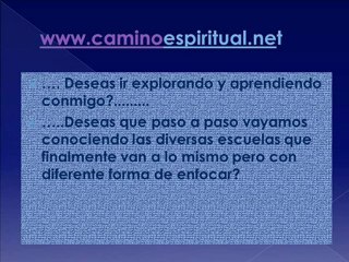 CAMINO ESPIRITUAL PELICULA