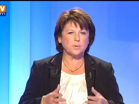 Bonne image du Parti socialiste selon Aubry