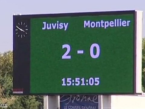 Juvisy gagne contre Montpellier (Foot D1 Féminine)