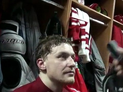 Михаил Юньков и Роман Людучин после игры с к.Динамо Р 05.10.11.