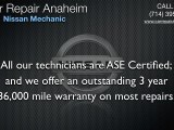 Nissan Mechanic Anaheim - Nissan Maxima Repair Shop Anaheim