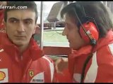 F1, GP Giappone 2011: Nikolas Tombazis (Ferrari) prepara la gara di Suzuka
