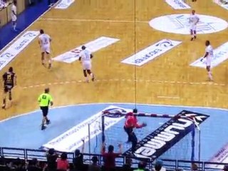O. Marroux - pénalty en deux temps - Chambéry vs Créteil