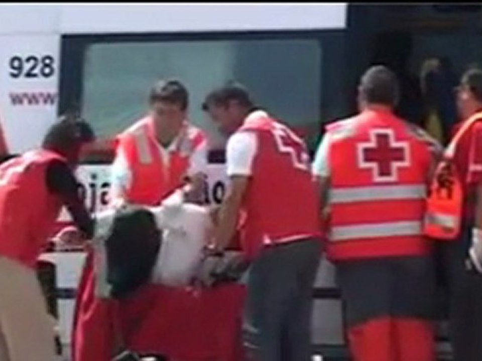 1معانات الصحراويين للفرار من قوات القمع المغربية