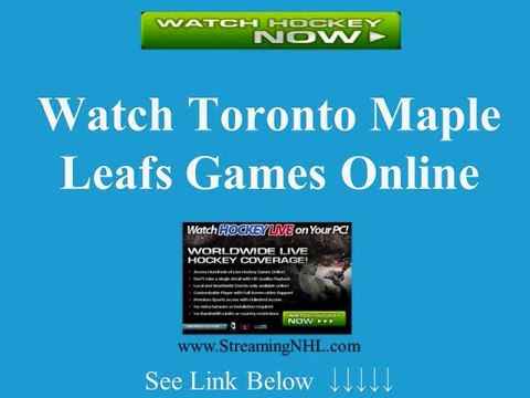 Watch Maple Leafs Game Online | Toronto Maple Leafs Game Live Streaming