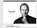 Mort de Steve Jobs : Le site d'Apple mis en berne