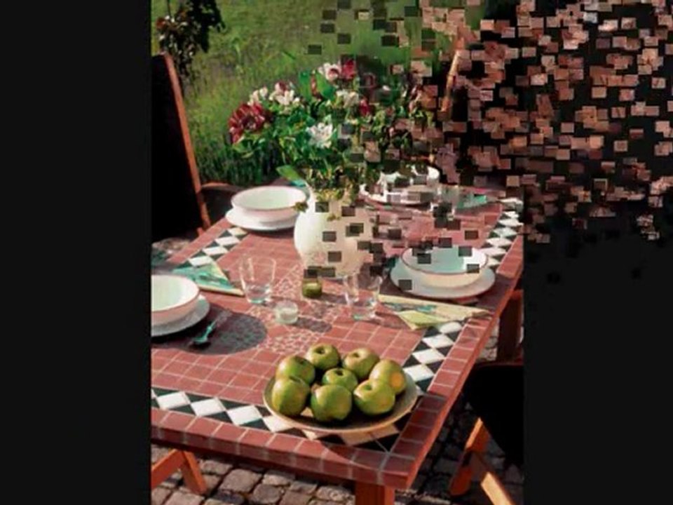 Meubles de jardin haut de gamme