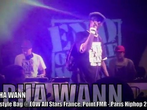 ALPHA WANN Freestyle Bag@ EOW All Stars Paris 2010