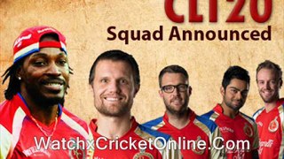 Watch live stream Royal Challengers Bangalore vs New South Wales Blues T20 Online