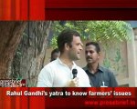 Rahul Gandhi’s yatra to know farmers’ issues