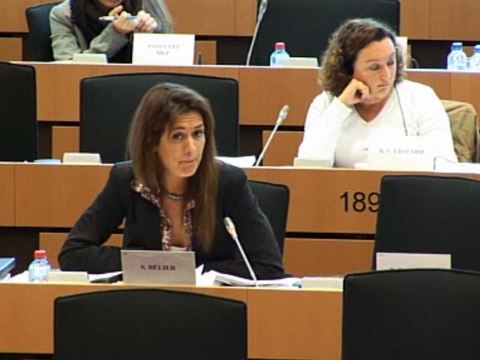 PE : Sandrine Bélier intervient en commission Environnement sur les OGM