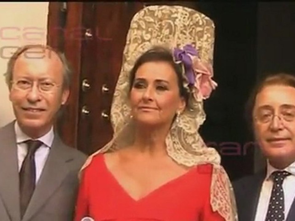 Carmen Tello, una madrina muy emocionada