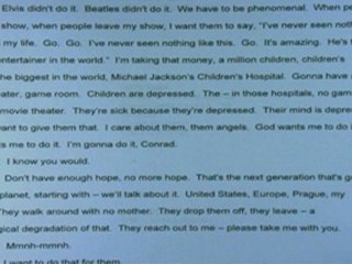 Jurors hear slurred Jackson recording